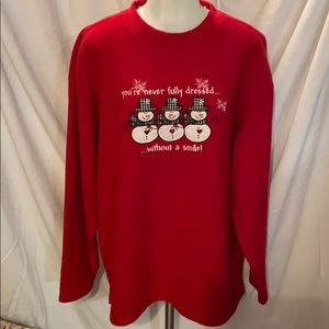 Snowman sweater